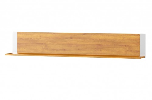 Підвісна полиця VISIO 35 SZYNAKA білий глянець / дуб camargue